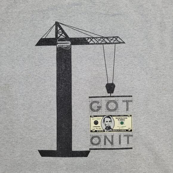 Vintage Funny I-Got-5-On-It Humor Shirt 2XL/3XL 27x31 Luniz - Picture 10 of 15